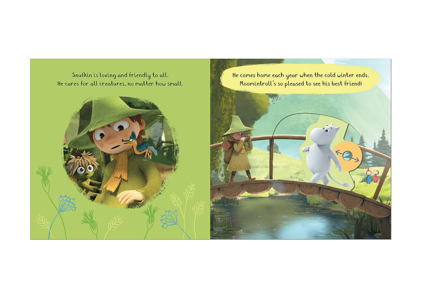 Meet the Moomins! A Push, Pull and Slide Book