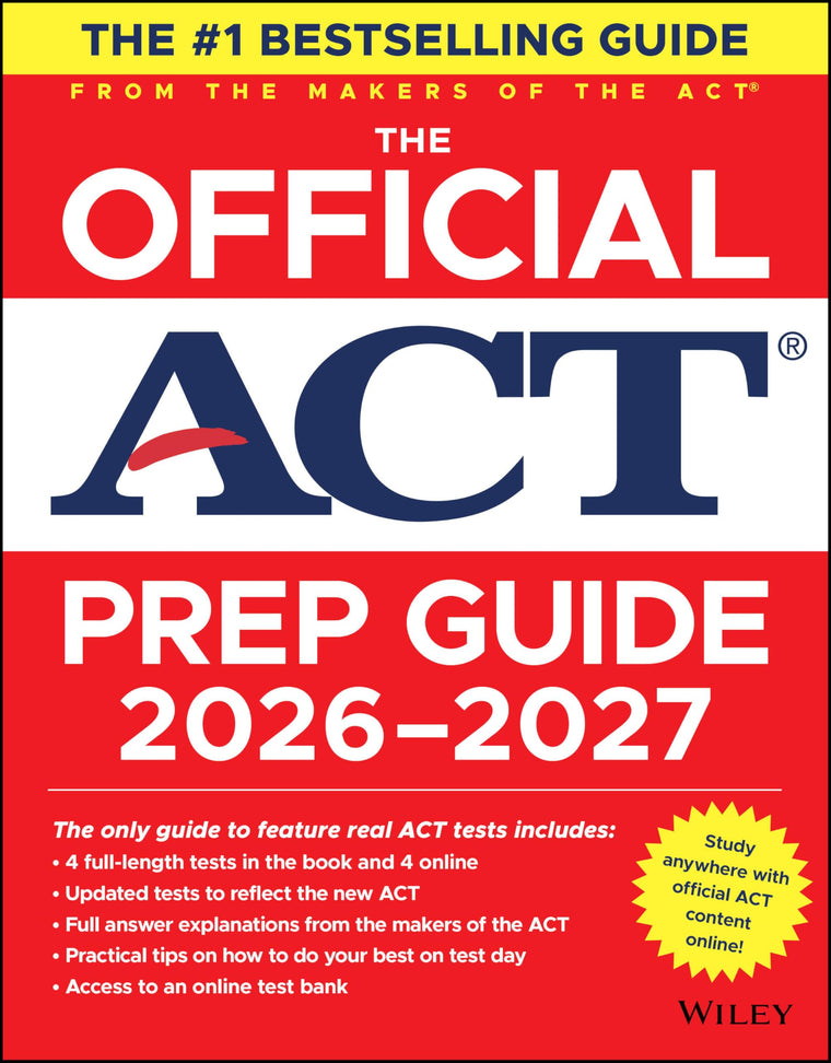 The Official ACT Prep Guide 2026-2027: Book + Online
