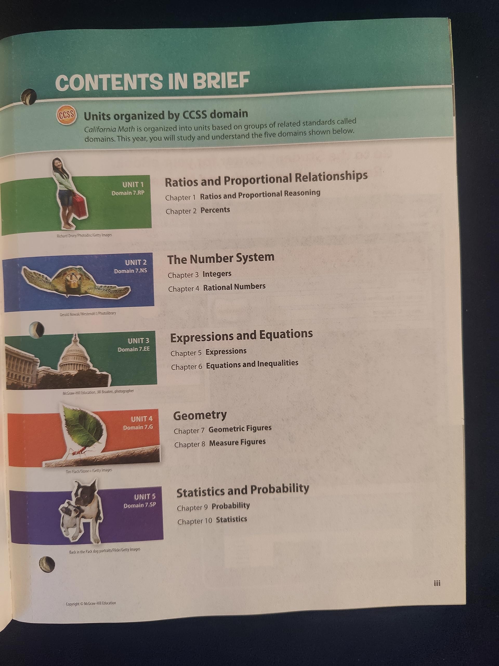 California Math Course 2 Volume 1
