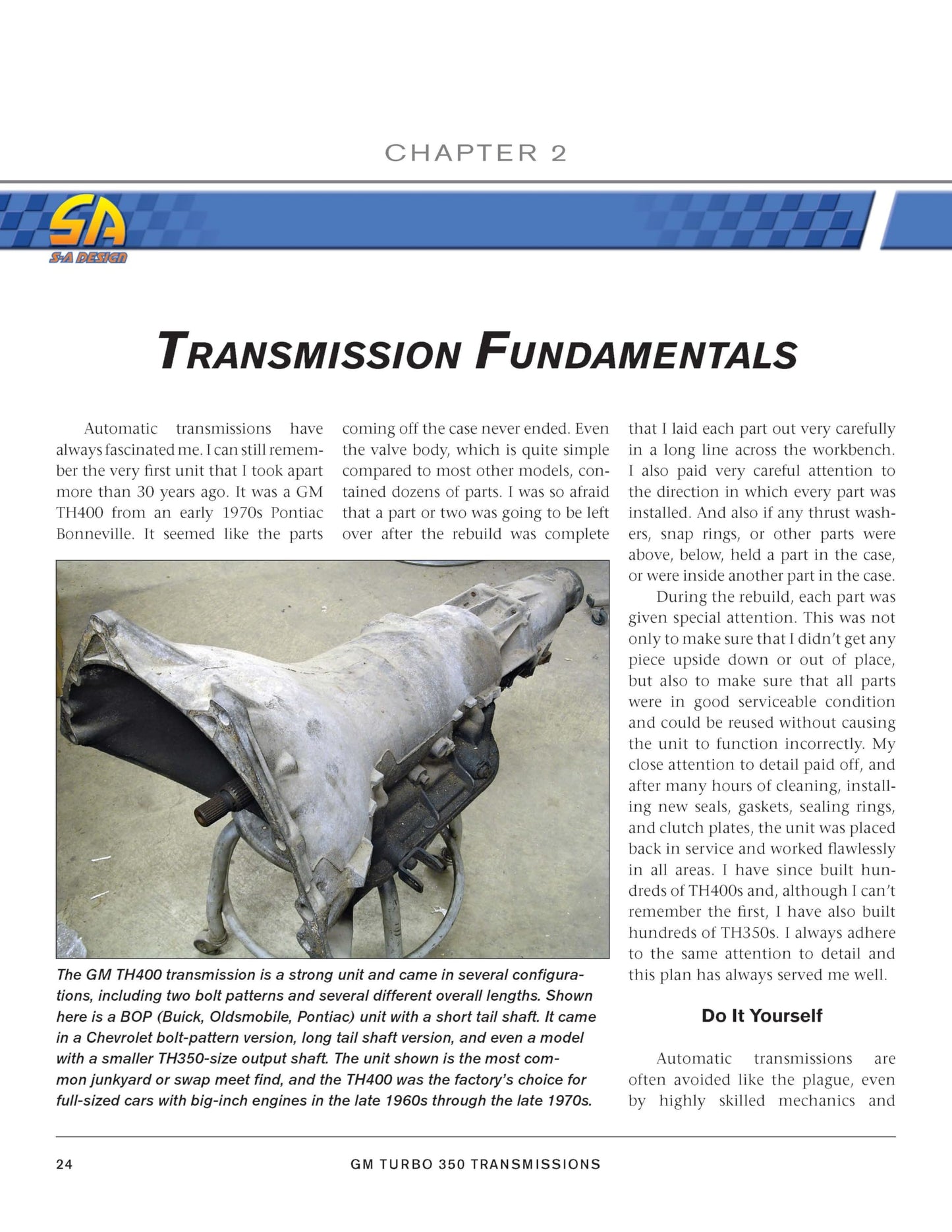 GM Turbo 350 Transmissions: How to Rebuild and Modify