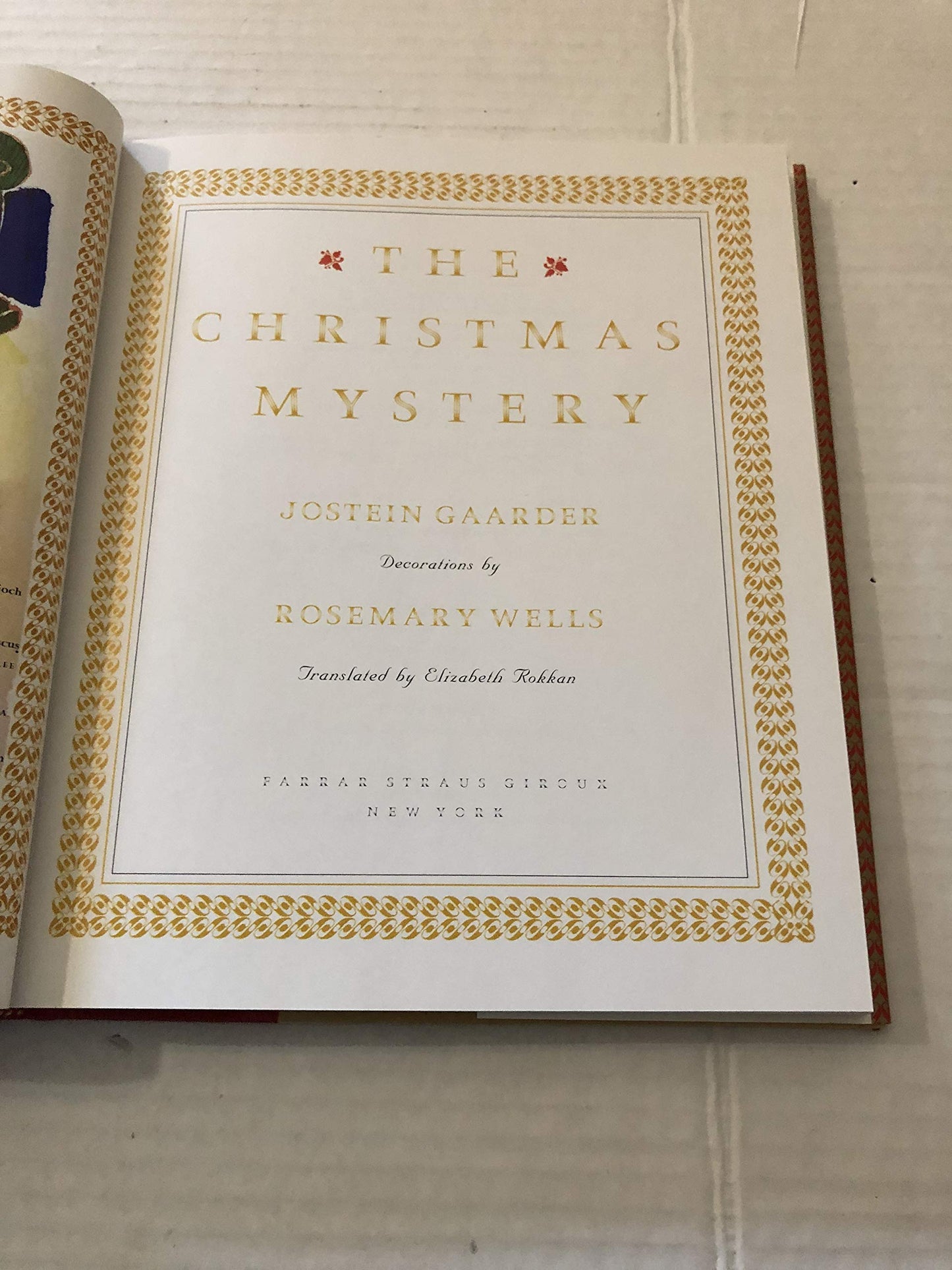 The Christmas Mystery by Gaarder, Jostein