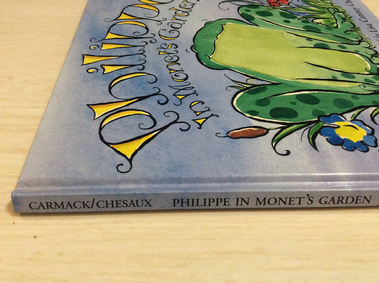 Philippe in Monet's Garden — back cover