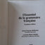L'Essentiel de la Grammaire Francaise (French Edition)