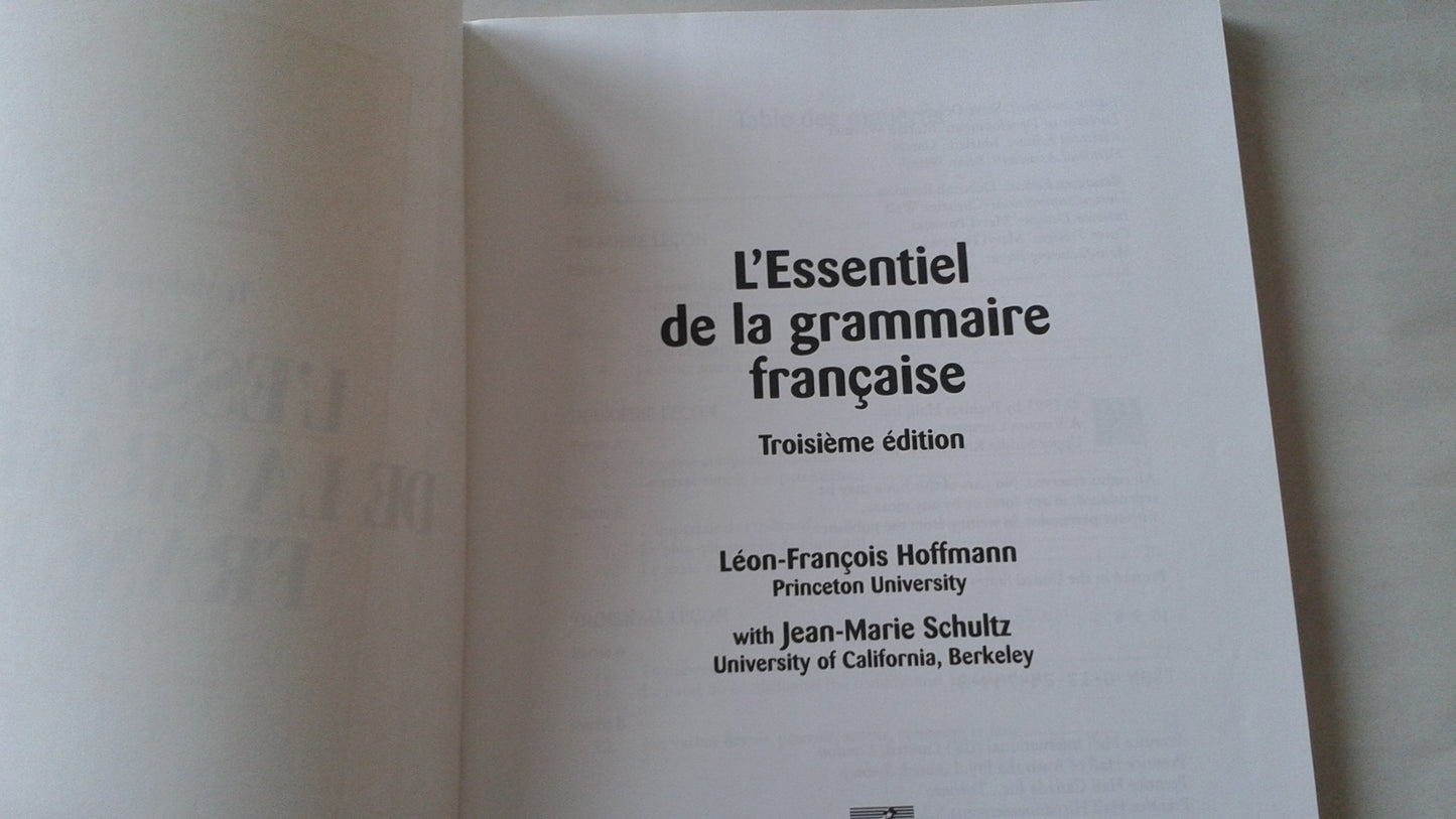 L'Essentiel de la Grammaire Francaise (French Edition)