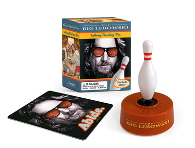 The Big Lebowski Talking Bowling Pin: The Dude Abides (RP Minis)