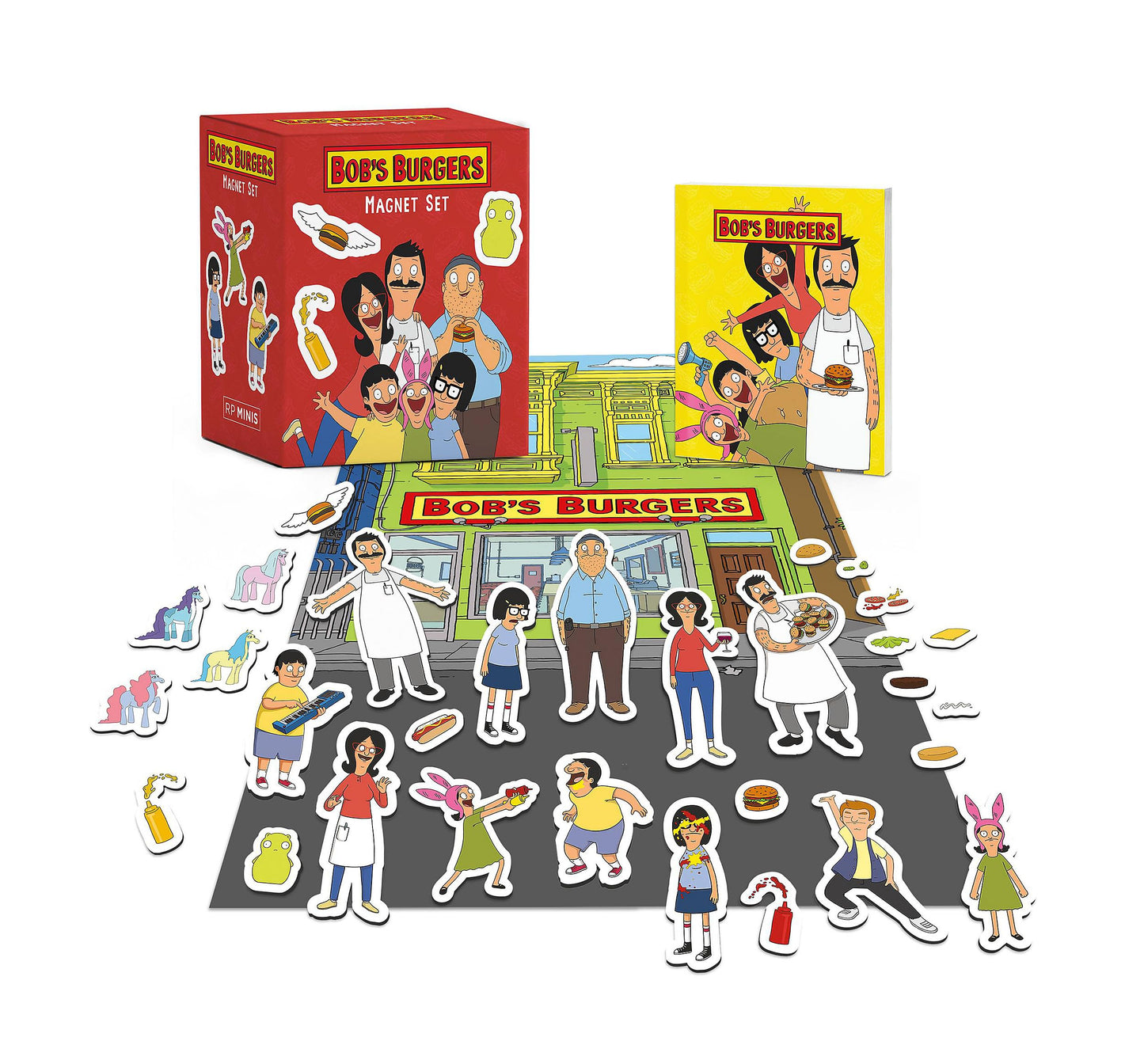 Bob's Burgers Magnet Set (RP Minis) by Pearlman, Robb
