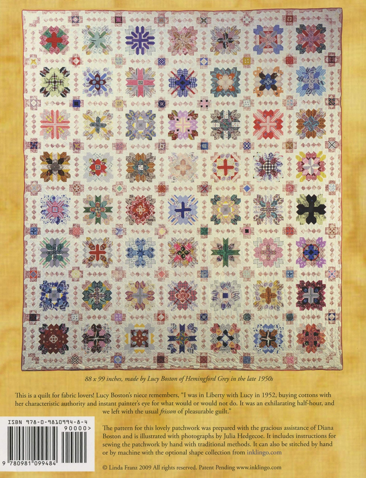 Lucy Boston: Patchwork of the Crosses by Linda Franz