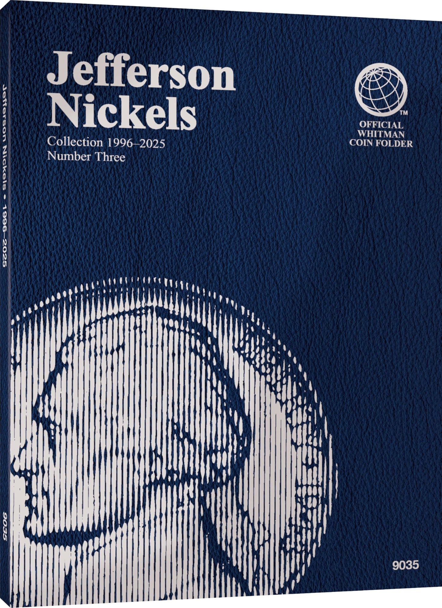 Jefferson Nickels Folder Starting 1996 (Official Whitman Coin Folder)