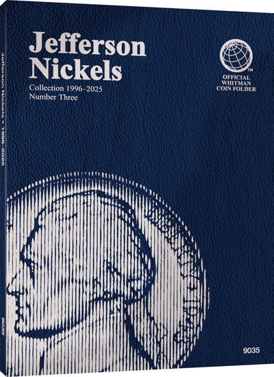 Jefferson Nickels Folder Starting 1996 (Official Whitman Coin Folder)