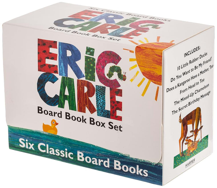 Eric Carle Six Classic Board Books Box Set (World of Eric Ca