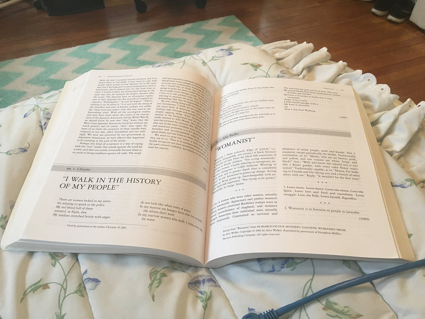Reading Feminist Theory: From Modernity to Postmodernity