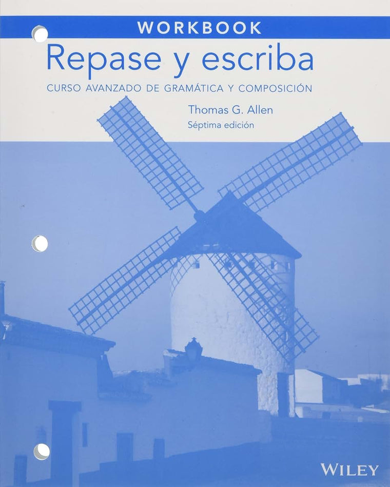 Workbook to accompany Repase y escriba: Curso avanzado de gramática y composición