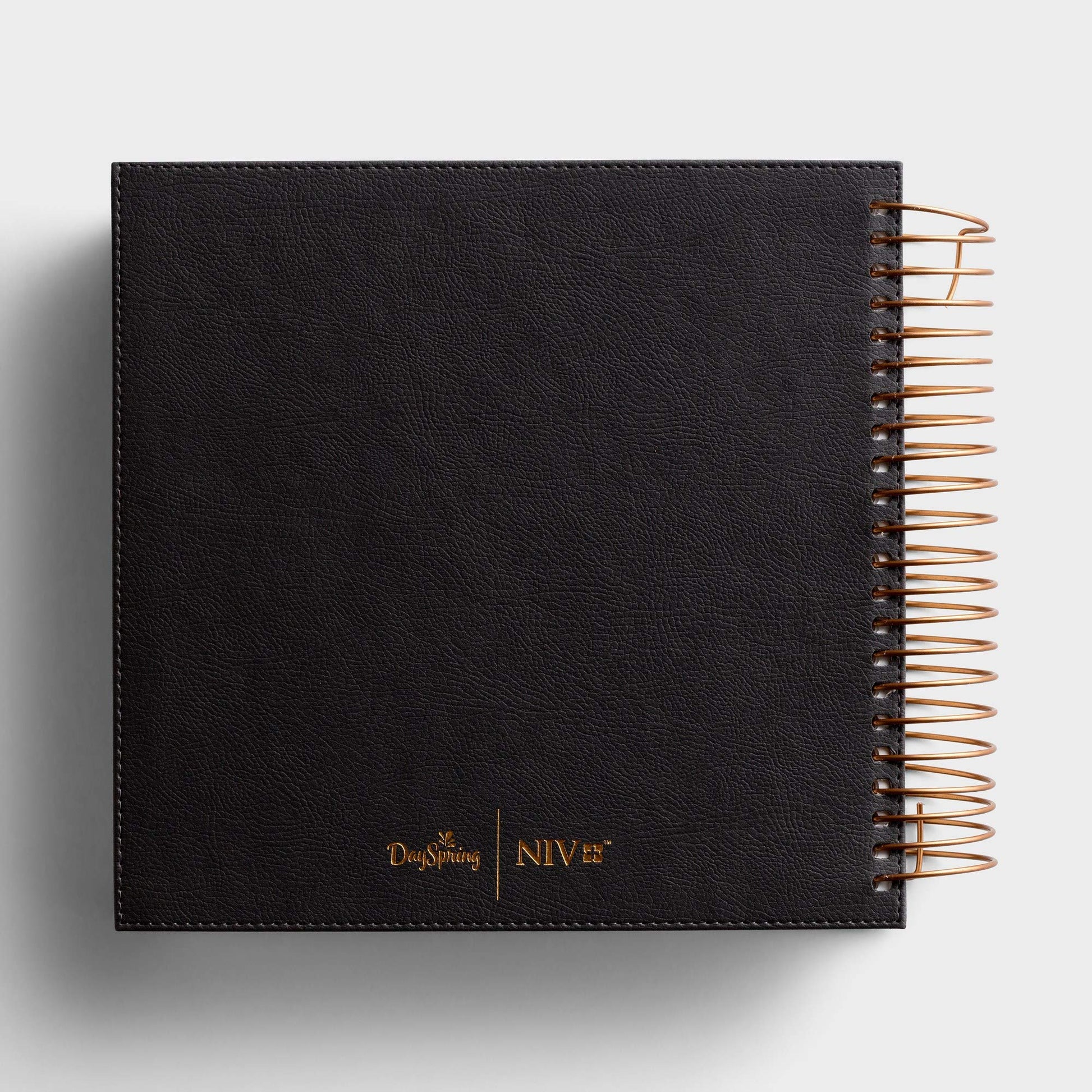 Illustrating Bible NIV Dark Grey (Spiral Bound), J3482 (8 Point Font)