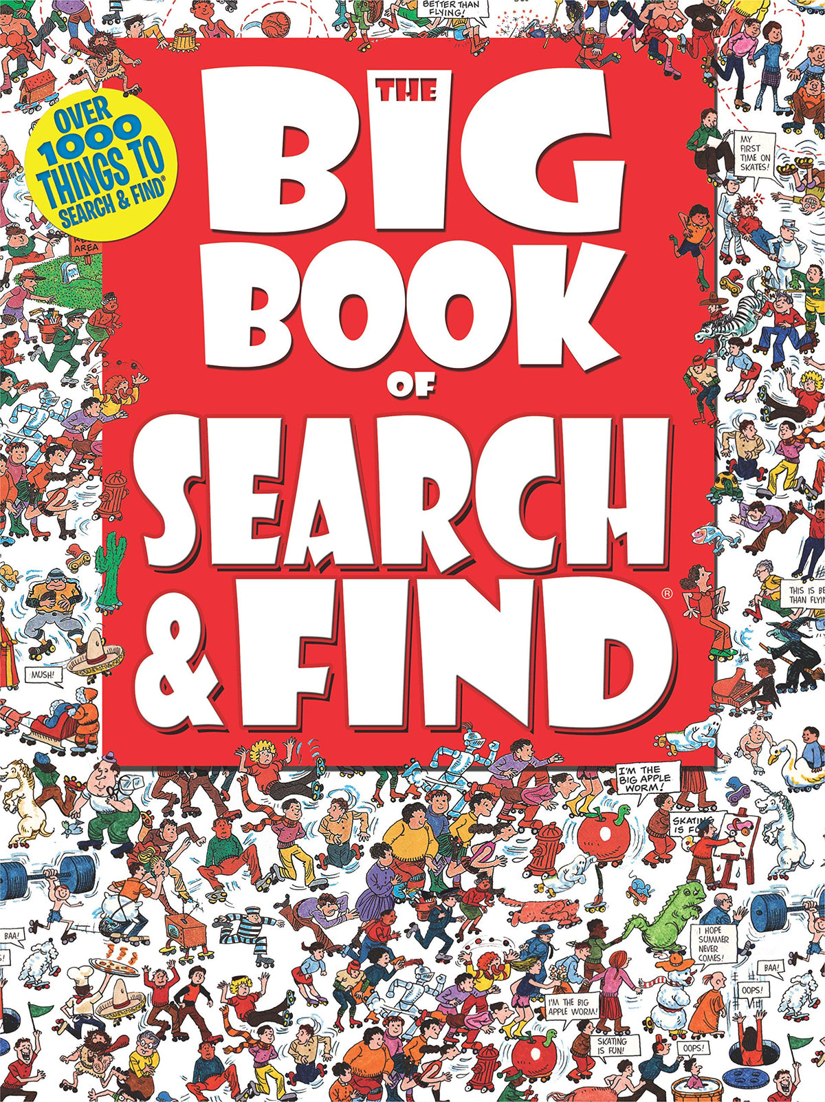 The Big Book of Search & Find - Hidden Object Picture Puzzle Book for Kids  Seek and Find Activity Book for Boys & Girls  Fun Brain-Boosting Game for Travel, Screen-Free Fun & Relaxation