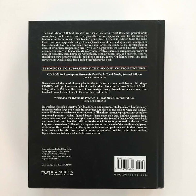 Harmonic Practice in Tonal Music by Gauldin, Robert