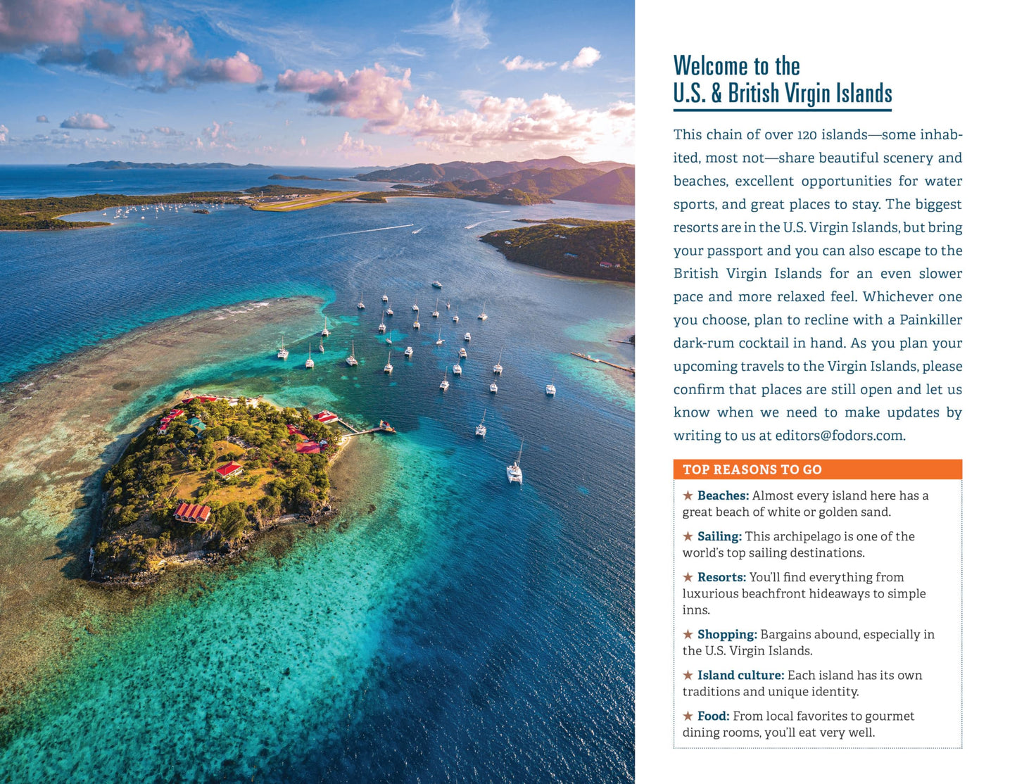 Fodor's U.S. & British Virgin Islands (Full-color Travel Guide)