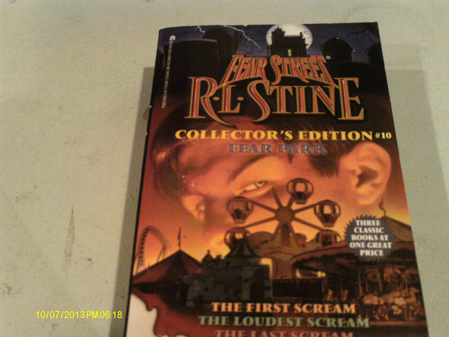 FEAR PARK: FEAR STREET COLLECTOR'S EDITION #10: (FIRST SCREA
