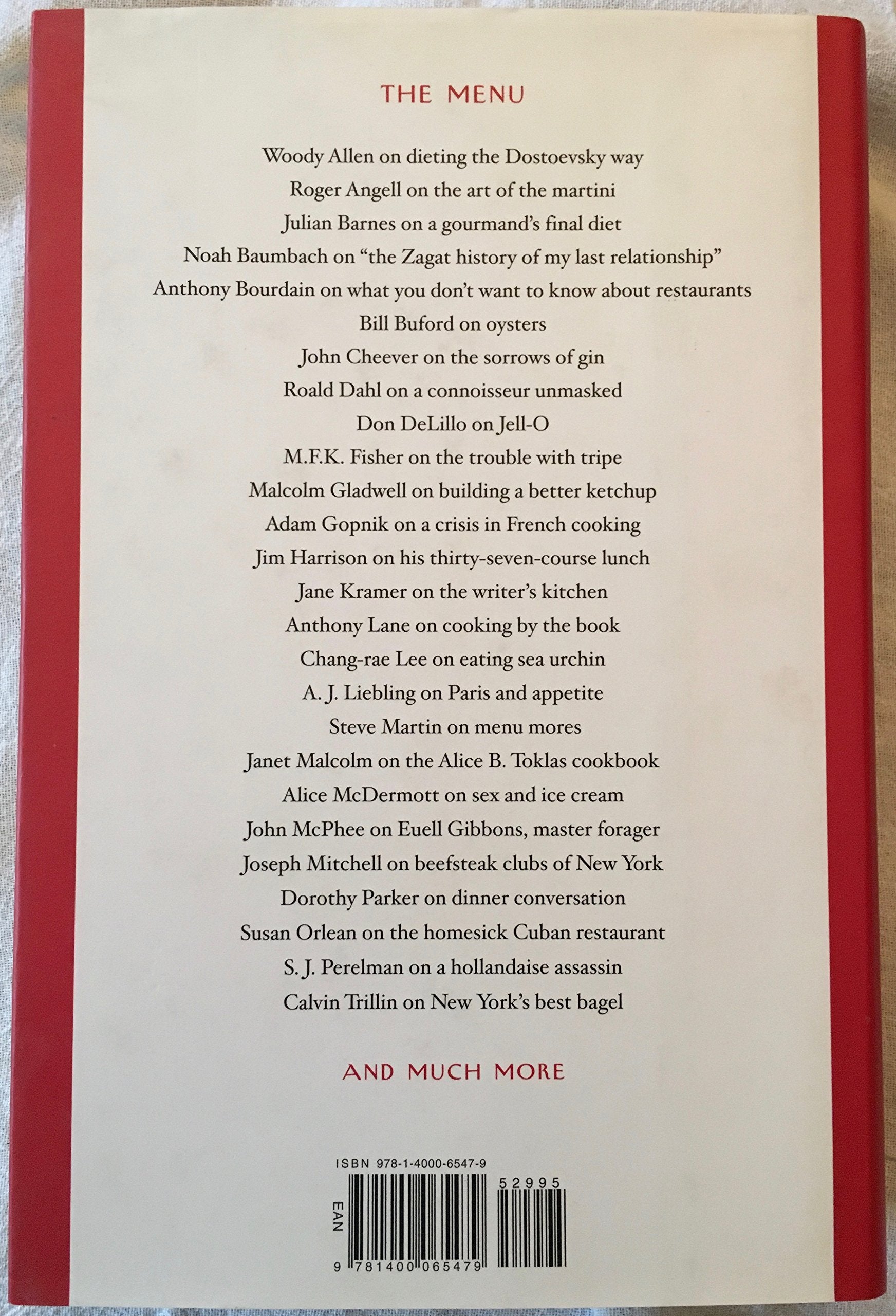 Secret Ingredients: The New Yorker Book of Food and Drink
