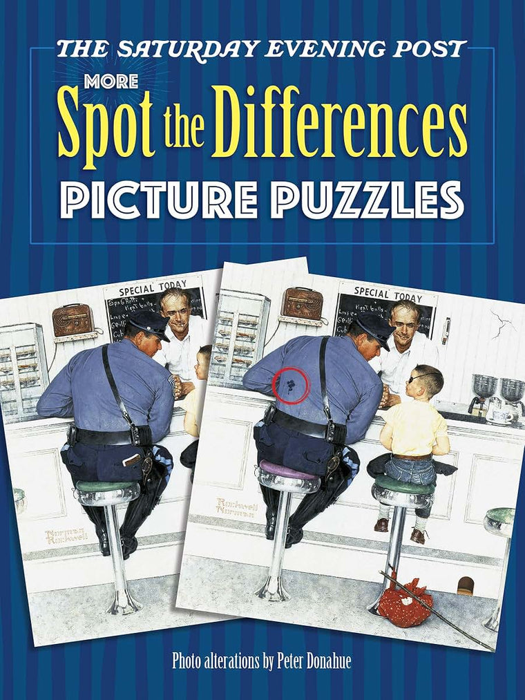 The Saturday Evening Post MORE Spot the Differences Picture Puzzles (Dover Kids Activity Books)