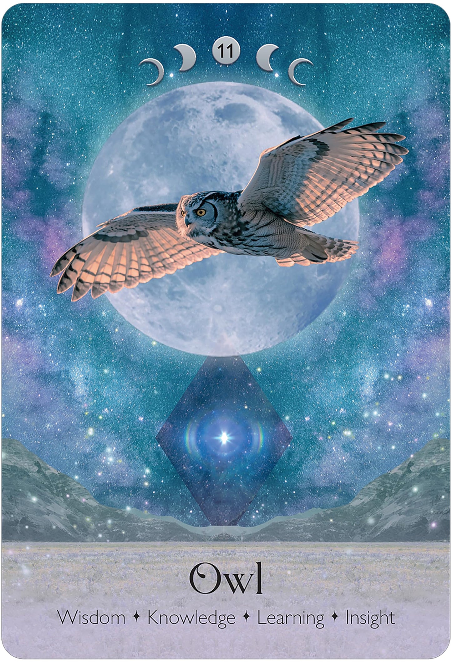 Lunar Magic Oracle: 40 Mooncards with Booklet