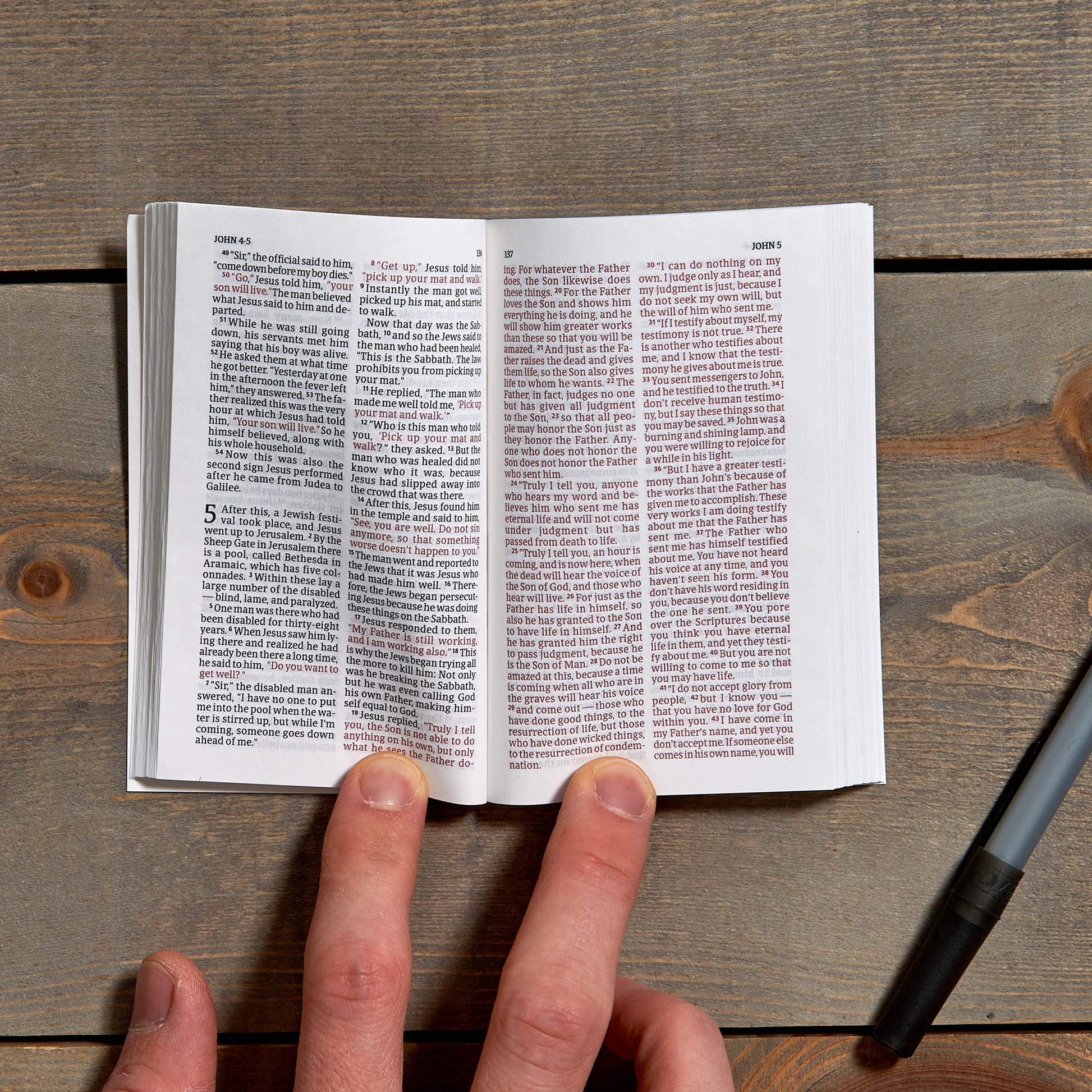 CSB Pocket New Testament With Psalms-Navy Softcover