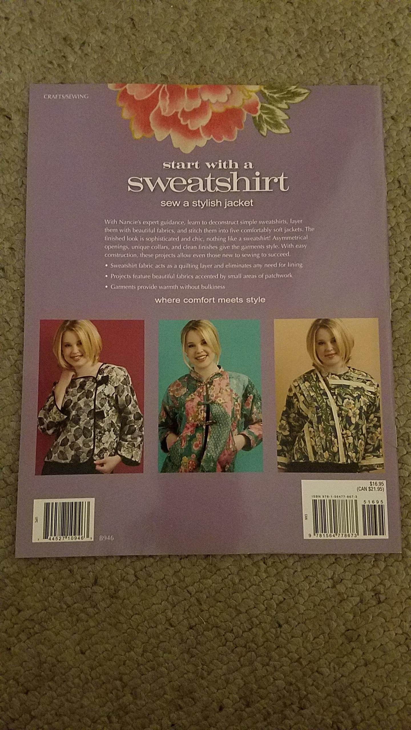 Start with a Sweatshirt: Sew a Stylish Jacket