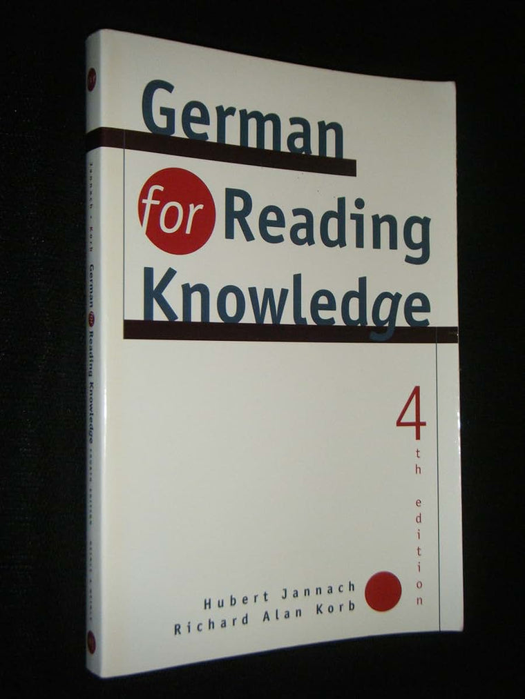 German for Reading Knowledge