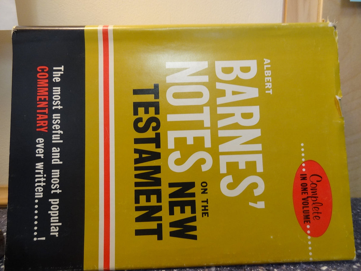 Barnes' Notes on the New Testament