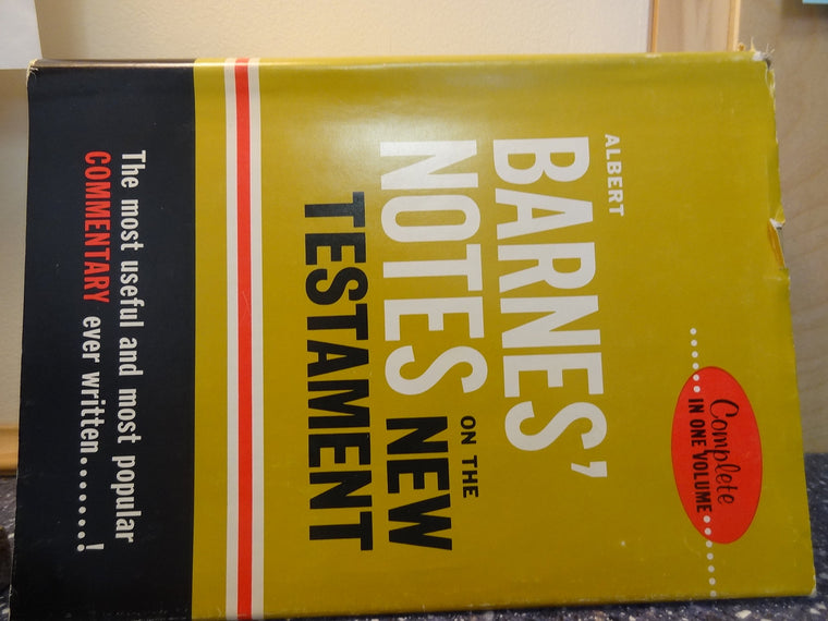 Barnes' Notes on the New Testament