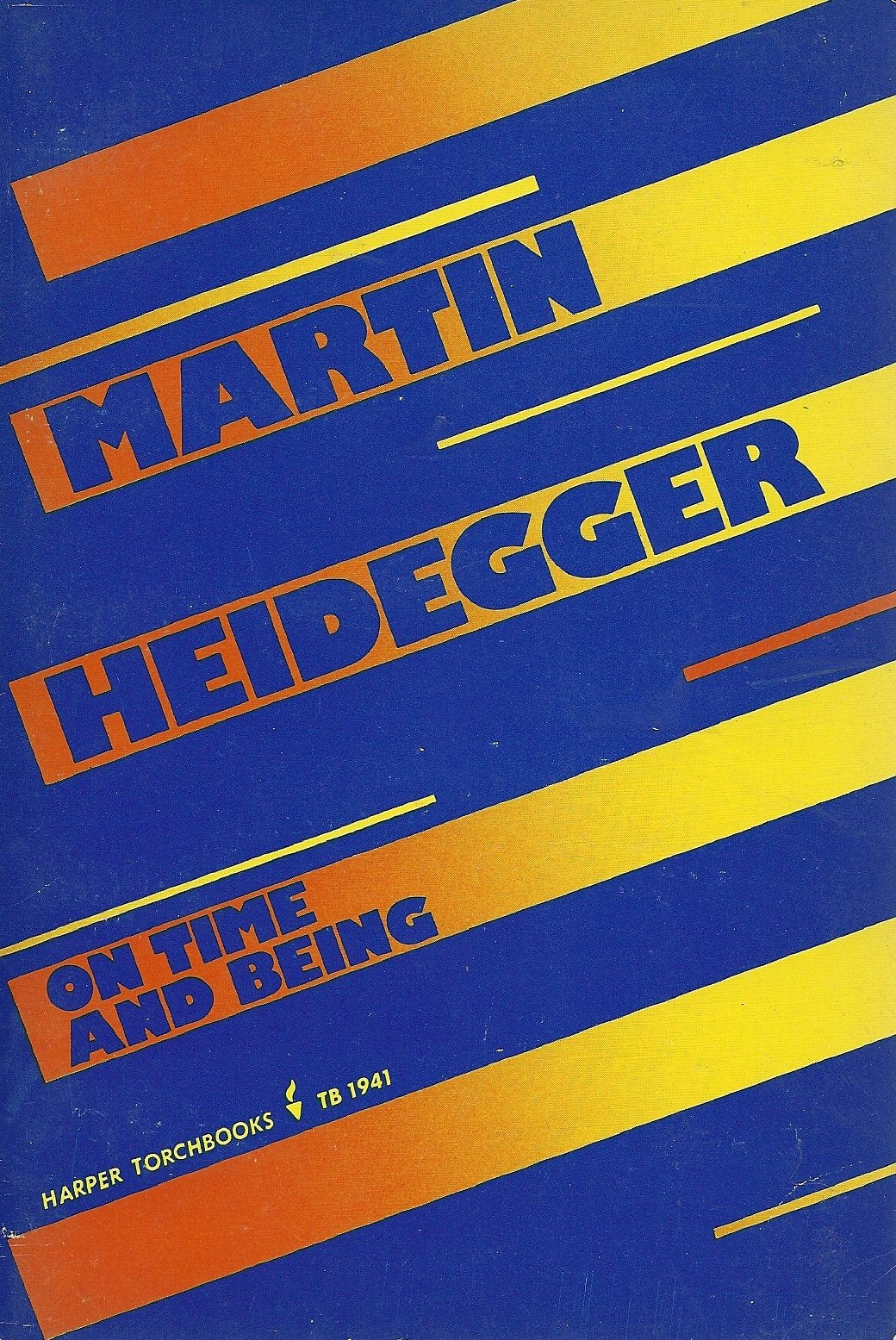 On Time and Being (English and German Edition) by Heidegger,