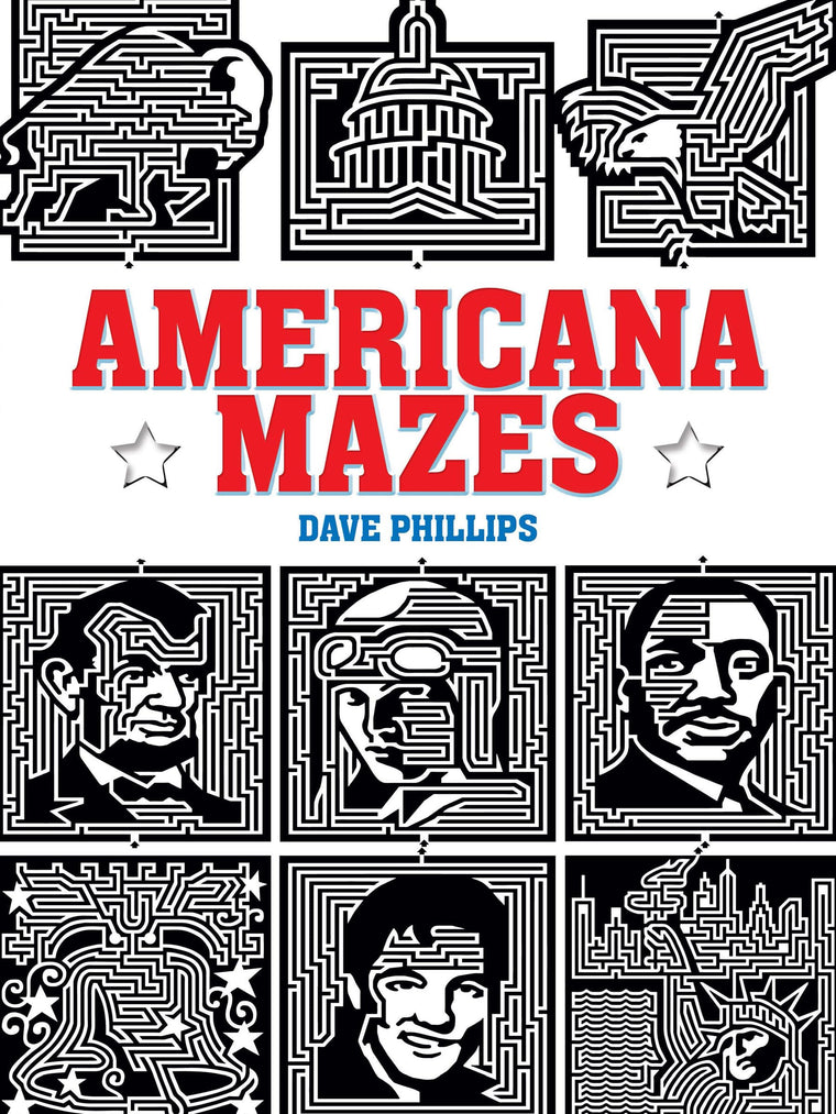 Americana Mazes (Dover Kids Activity Books: U.S.A.)