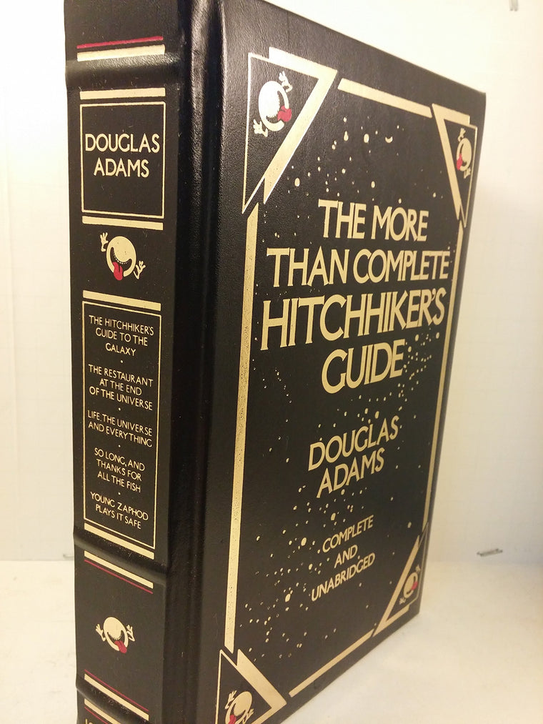 More Than Complete Hitchhiker's Guide: Complete & Unabridged — back cover