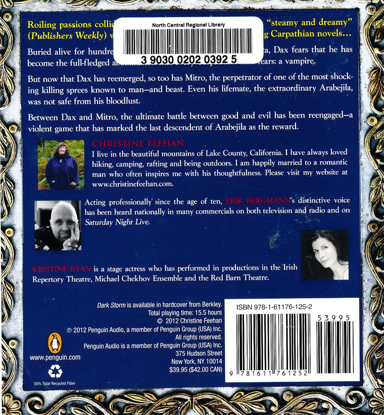 Dark Storm (Carpathian Novel, A)