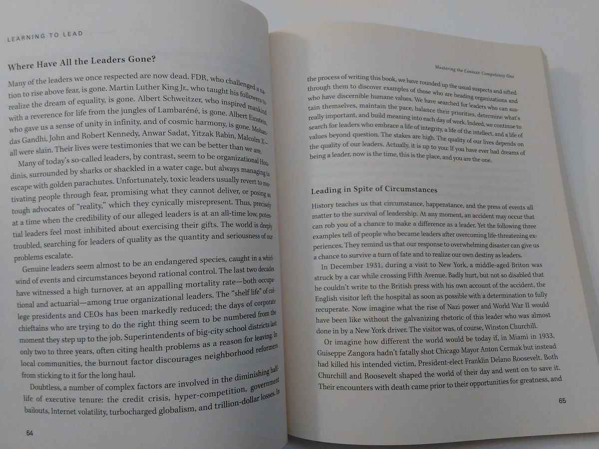 Learning to Lead: A Workbook on Becoming a Leader