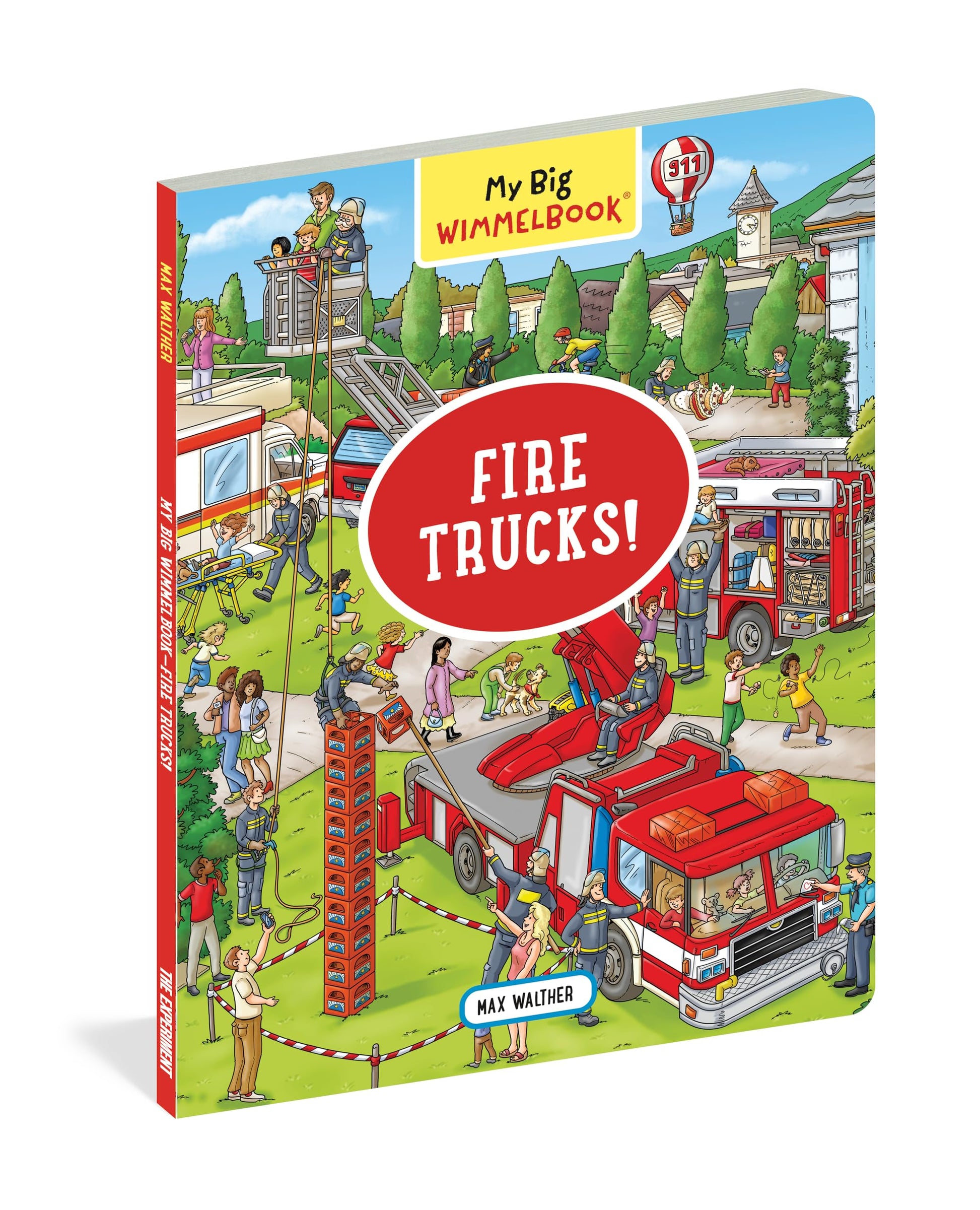 My Big Wimmelbook?-Fire Trucks!: A Look-and-Find Book (Kids Tell the Story)