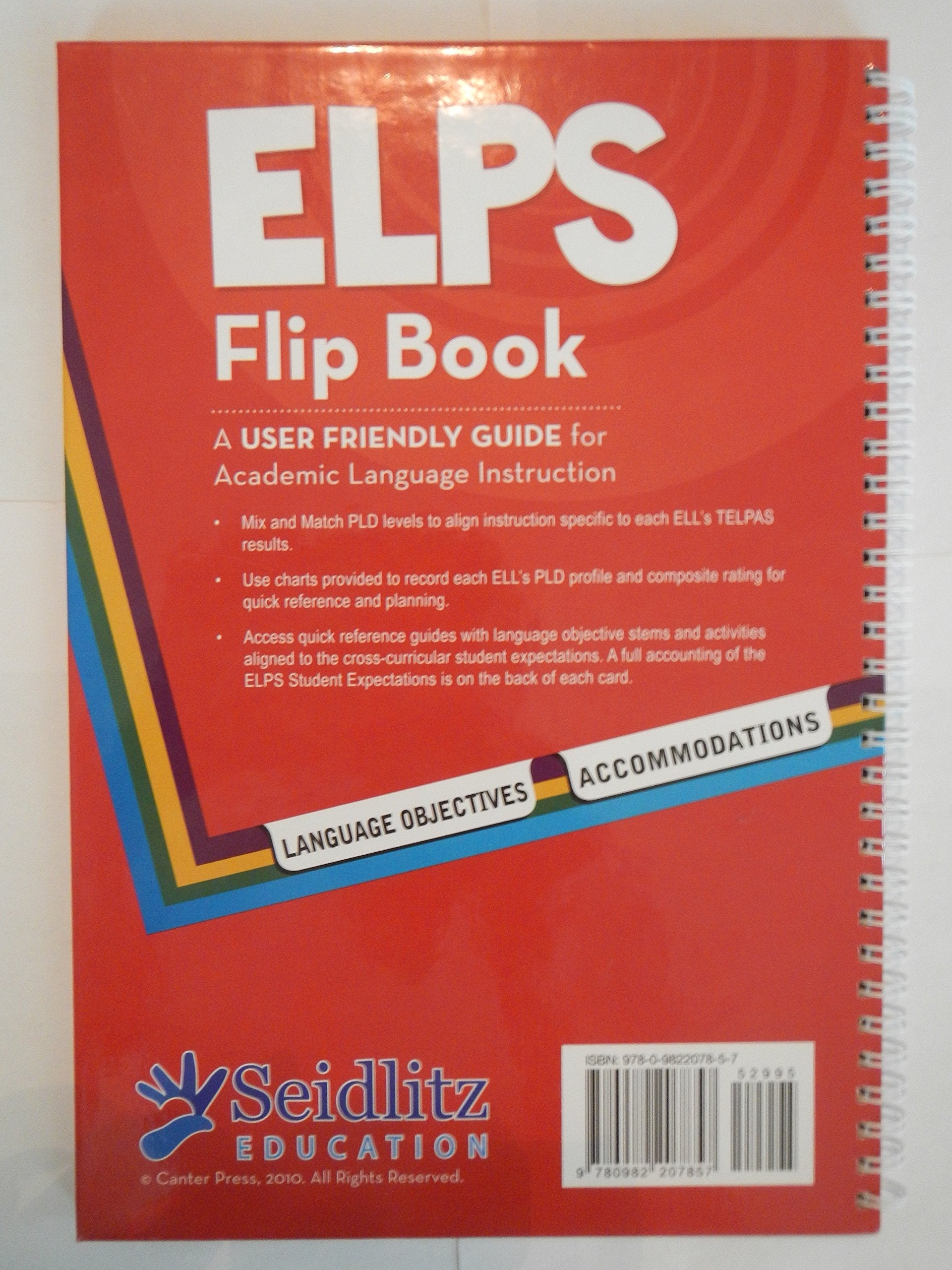 ELPS Flip Book: A User Friendly Guide for Academic Language Instruction