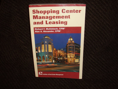 Shopping Center Management And Leasing