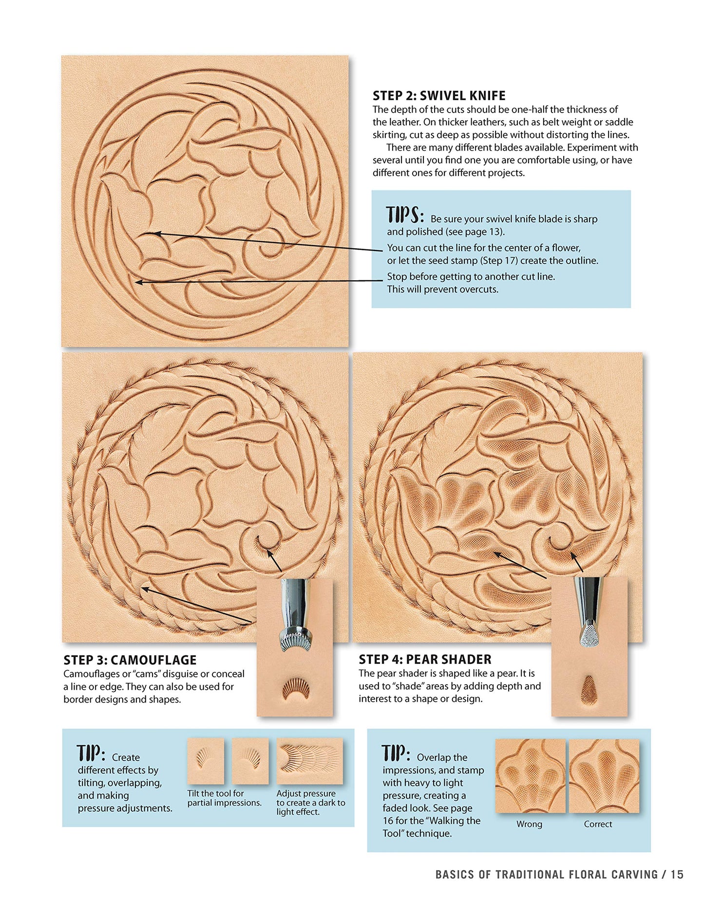 Get Started in Leather Crafting: Step-by-Step Techniques and Tips for Crafting Success (Design Originals) Beginner-Friendly Projects, Basics of Leather Preparation, Tools, Stamps, Embossing, and More