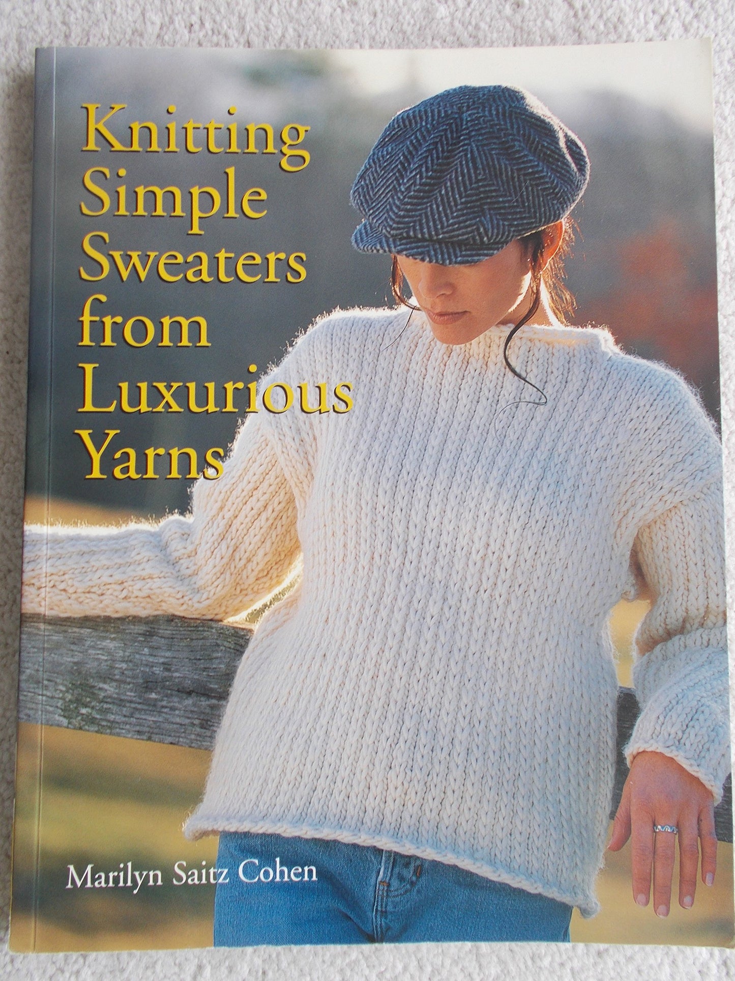Knitting Simple Sweaters from Luxurious Yarns