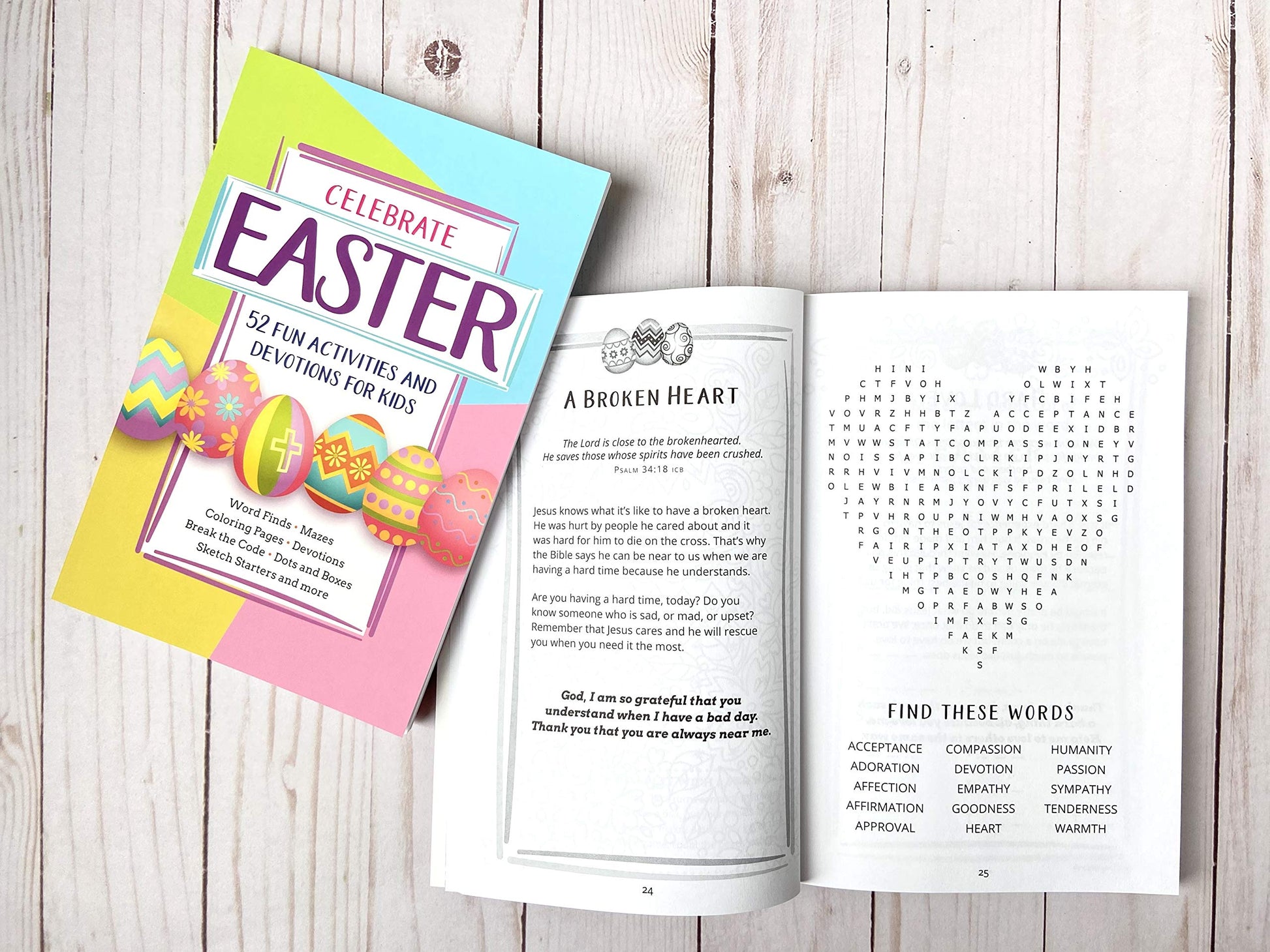 Celebrate Easter: 52 Fun Activities and Devotions for Kids (Paperback) - Fun Easter Activity Book for Kids Ages 6-12, Perfect for Easter Baskets