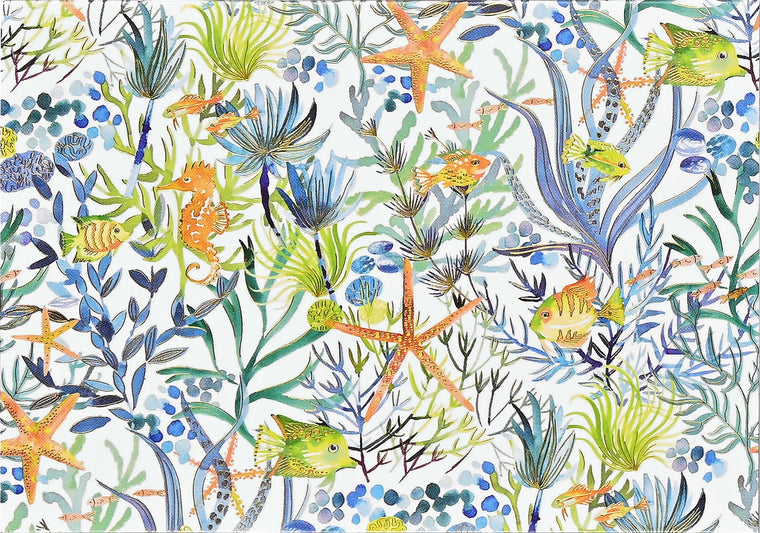 Ocean Dream Note Cards (14 cards, 15 self-sealing envelopes)