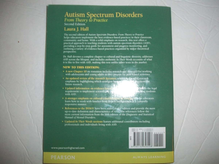 Autism Spectrum Disorders: From Theory to Practice (2nd Edit