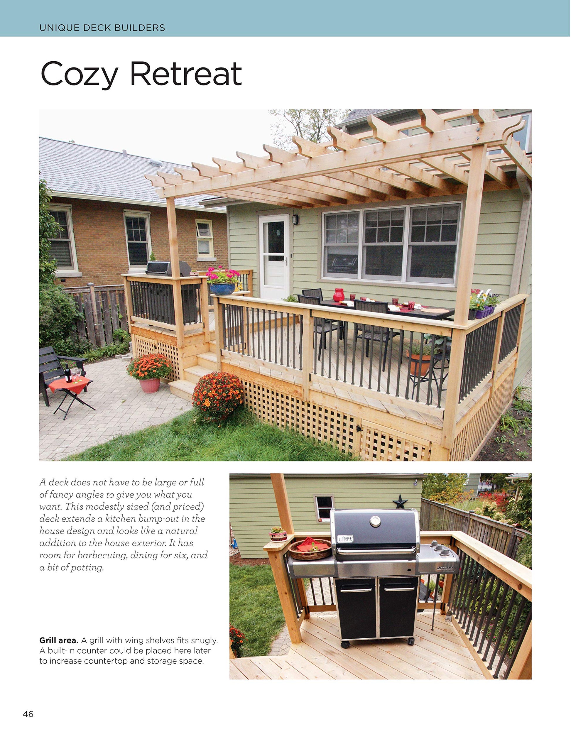 Deck Designs, 4th Edition: Great Design Ideas from Top Deck Designers (Creative Homeowner) Comprehensive Guide with Inspiration & Instructions to Choose & Plan Your Perfect Deck (Home Improvement)