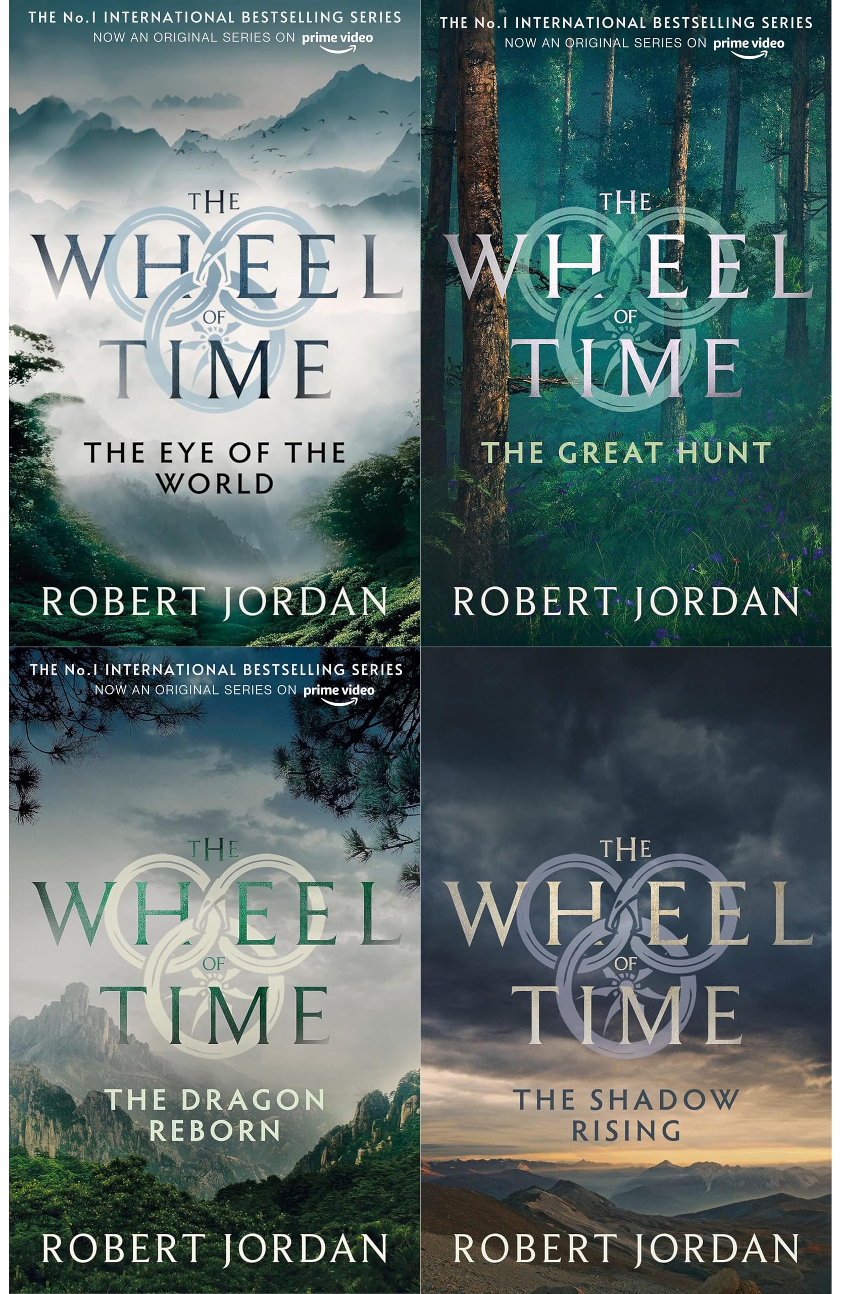 The Wheel of Time Box Set by Robert Jordan - 15 Books Including New Spring, Eye The World, Great Hunt, Dragon Reborn, Shadow Rising, Fires Heaven, ... Path Daggers, Winter'S Heart And Many More