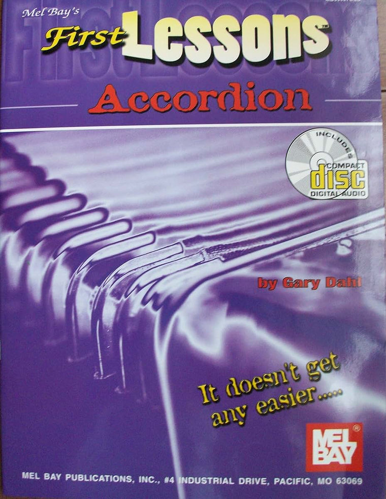 Mel Bay First Lessons Accordion