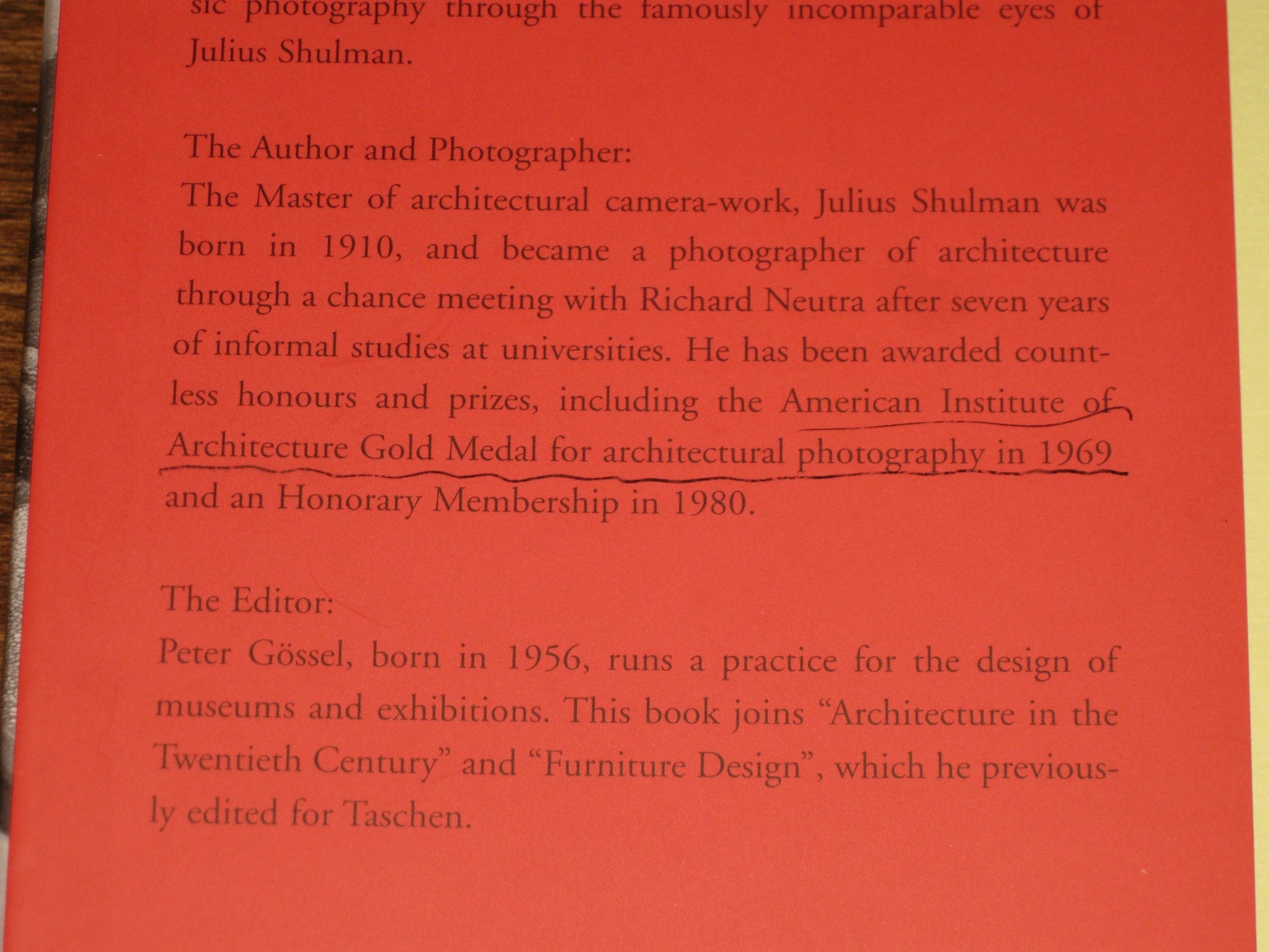 Julius Shulman: Architecture and Its Photography