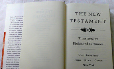 The New Testament