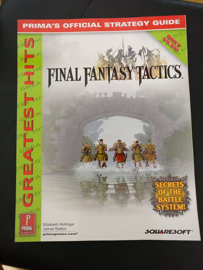 Final Fantasy Tactics: The Official Strategy Guide (Greatest Hits)