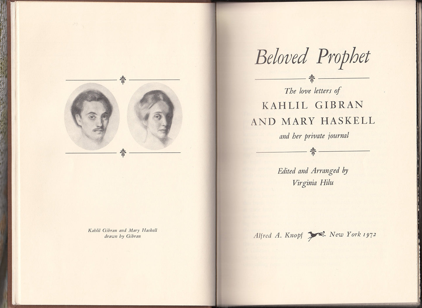 Beloved Prophet: The Love Letters of Kahlil Gibran and Mary