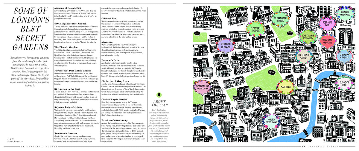 Londonist Mapped: Hand-Drawn Maps for the Curious Londoner